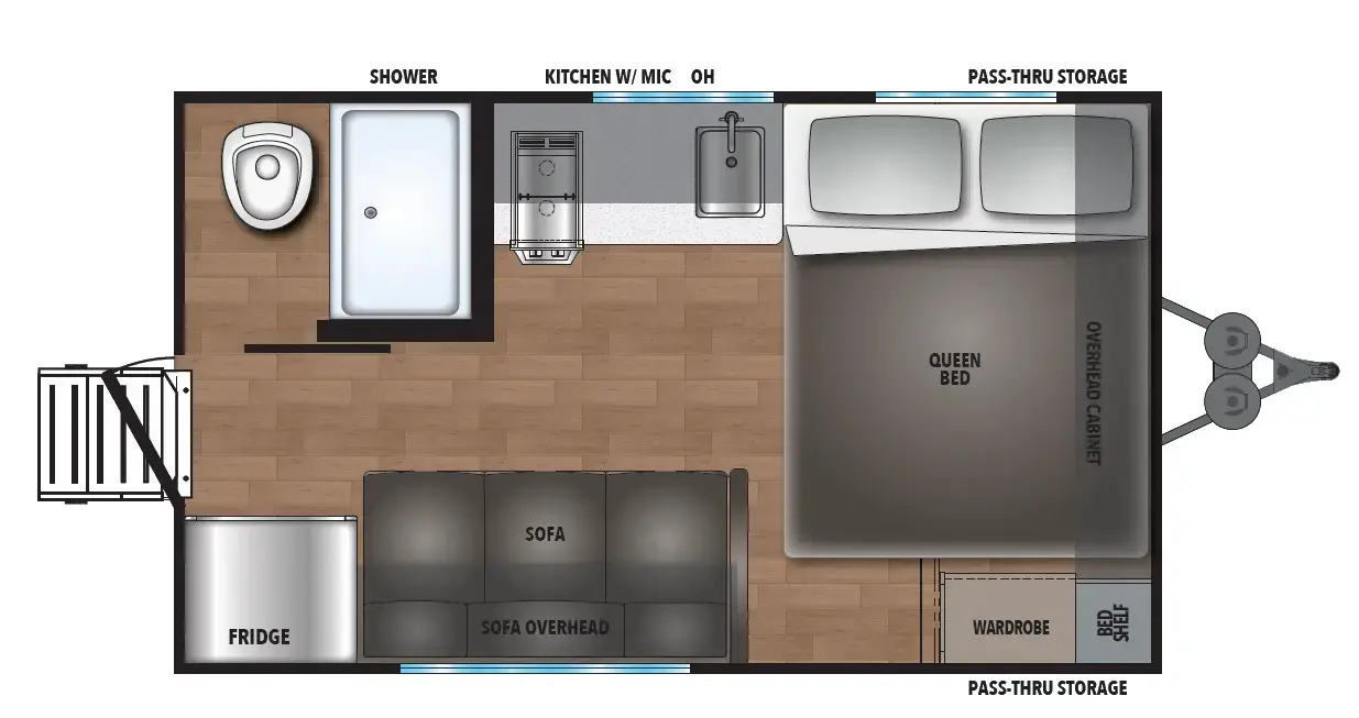 2025 Shasta Compact 16RE